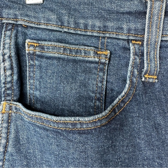 Madewell Denim Mini Skirt Button Up with Pockets - Picture 3 of 12